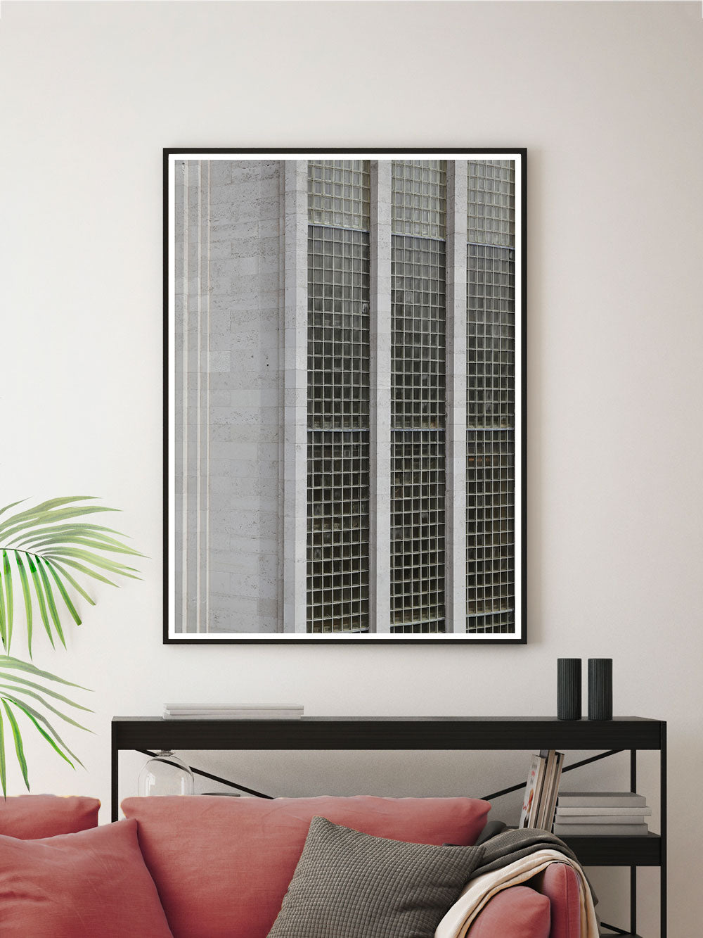 Stunning House of Fraser Manchester Art Print In a Contemporary Room