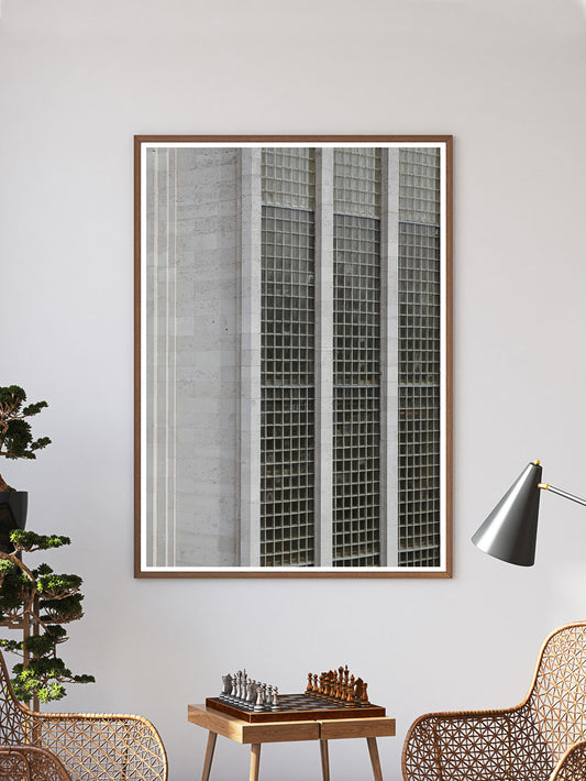 House of Fraser Manchester Art Print In a Traditional Frame