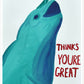 Narwhal Thinks Your Great Narwhal Painting Print not in a frame