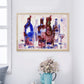Soanne Fine Art Poster in a room interior on the wall