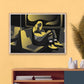 Soul Traveller Yellow Print In Modern Room Set