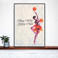 Stay Wild Gypsy Child Child Dancer Art Print on a Shelf