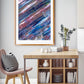 Thunderstorm Wall Art in a Gorgeous Dining Area