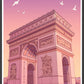 Arc de Triomphe Poster Print